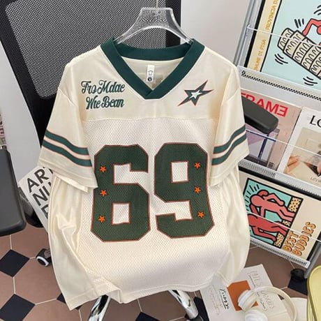 Tシャツ 半袖 メッシュ Ｖネック メンズトップス35