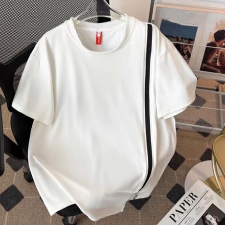 Tシャツ 半袖 丸襟 カジュアル メンズトップス34