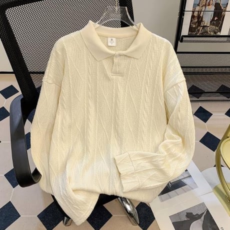トップス メンズ Tシャツ ポロシャツ カットソー 長袖3