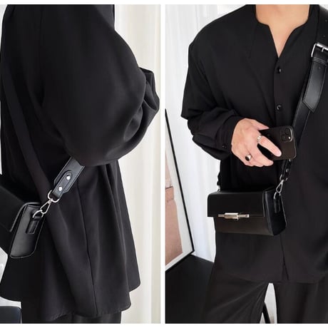 ファッション メンズ ユニセックス バック サコッシュ ショルダーバッグ