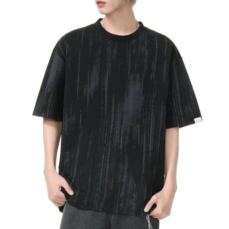 トップス Tシャツ 半袖 ブラウス クルーネック プリント #40