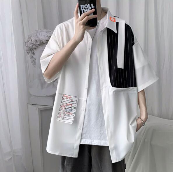 25メンズ トップス シャツ カジュアルシャツ 半袖 夏 | FRYメンズ