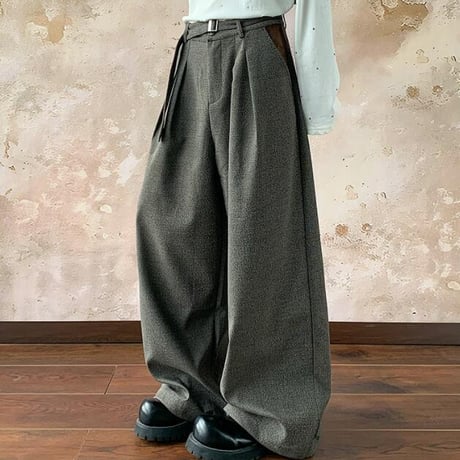 ボトムス ズボン パンツ ワイドパンツ スラックス メンズ21