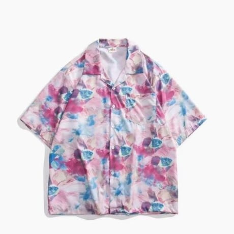 アロハシャツ カジュアルシャツ 半袖 夏 花柄 リゾート向け メンズトップス29