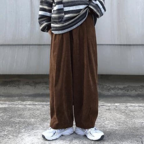 秋冬 メンズ ボトムス ズボン パンツ コーデュロイ カーゴパンツ