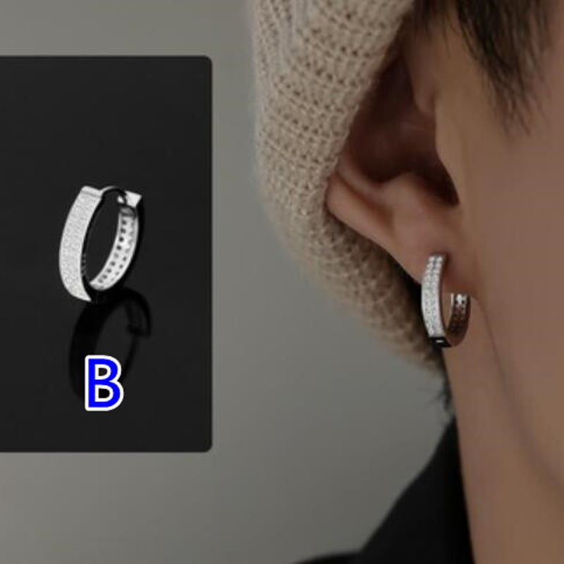 ファッション小物 メンズ ピアス ジュエリー ハンドメイド 飾り物 上品