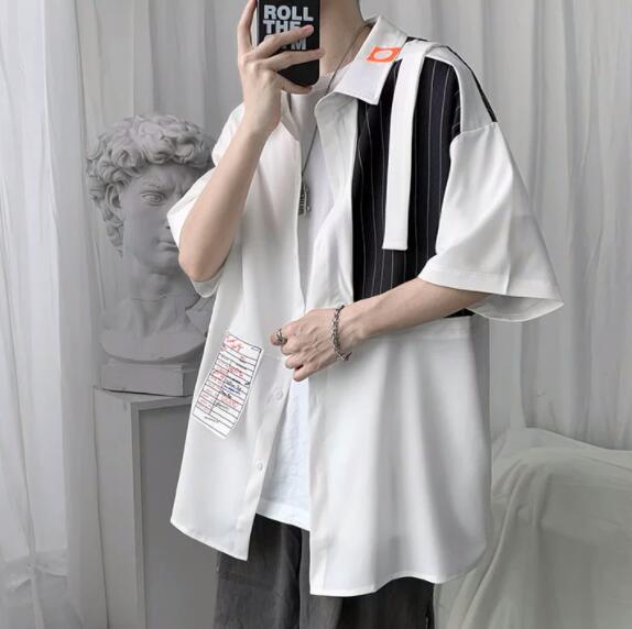 25メンズ トップス シャツ カジュアルシャツ 半袖 夏 | FRYメンズ