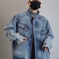 秋冬 メンズ トップス ジャケット デニム アウター 上着  Gジャン デニムジャケット
