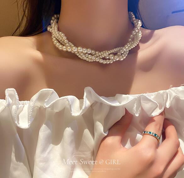 ハンドメイドステートメントジュエリー　チョーカーネックレス fit=scale-down,w=1200