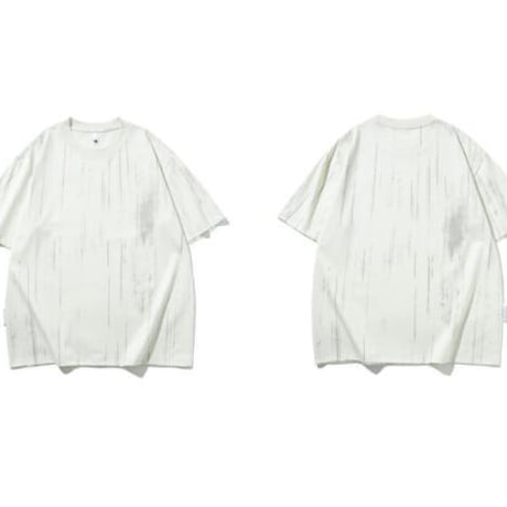 トップス Tシャツ 半袖 ブラウス クルーネック プリント #40