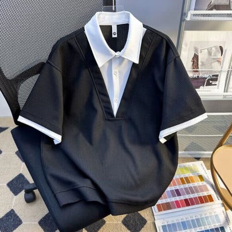 トップス メンズ Tシャツ 半袖 ブラウス #6