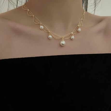 ファッション レディース アクセサリー ネックレス おしゃれ 真珠