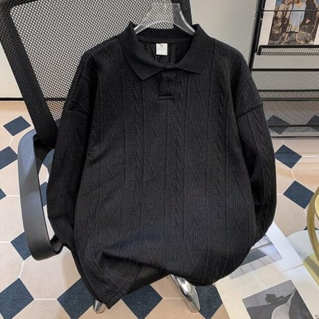 トップス メンズ Tシャツ ポロシャツ カットソー 長袖3