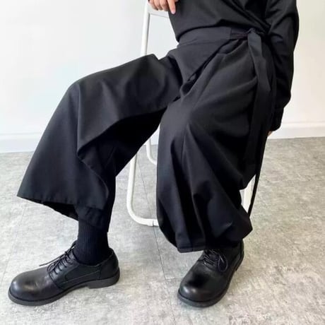メンズ ボトムス ズボン パンツ レイヤード 暗黒系15