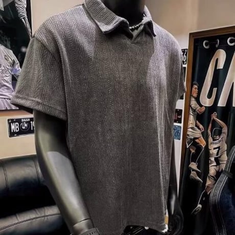 夏カジュアル Tシャツ 半袖 ポロシャツ メンズトップス4