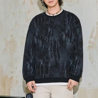 トレーナー スウェット ブラウス 長袖 クルーネック レイヤード メンズ27