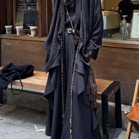 ボトムス メンズ ズボン パンツ ワイドパンツ シャツ 暗黒系9
