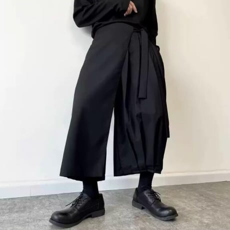 メンズ ボトムス ズボン パンツ レイヤード 暗黒系15