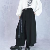 メンズ ボトムス ズボン パンツ ワイドパンツ  暗黒系23