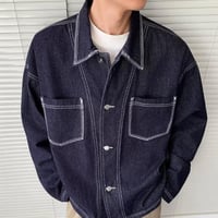 秋冬トップス メンズ  アウター  デニム ジャケット Gジャン17