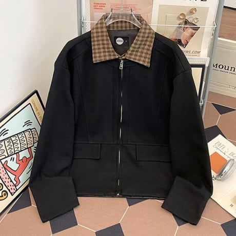 秋冬トップス メンズ ジャケット レイヤード アウター21