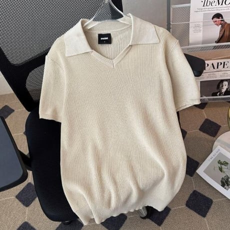 トップス Tシャツ 半袖 カットソー ポロシャツ ニット28