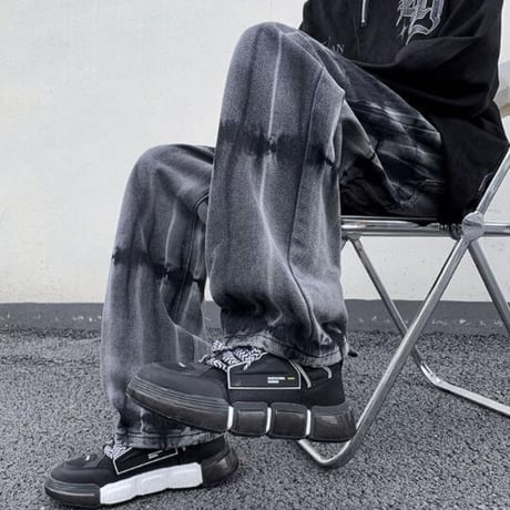 メンズ ボトムス ズボン パンツ デニム ジーンズ 絞り染