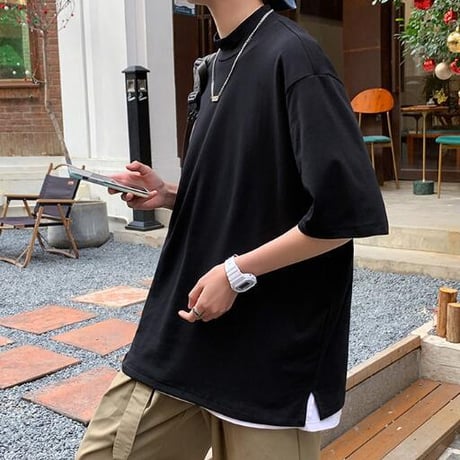 メンズ トップス Tシャツ ブラウス 半袖 カジュアル レトロ