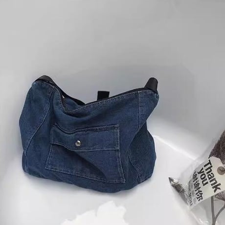 ファッション メンズ ユニセックス ショルダーバッグ デニム