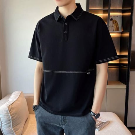 Tシャツ ポロシャツ 半袖 ブラウス ポロシャツ メンズ35