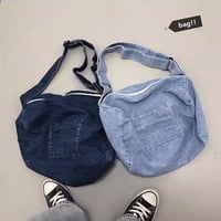 ファッション メンズ ユニセックス ショルダーバッグ デニム