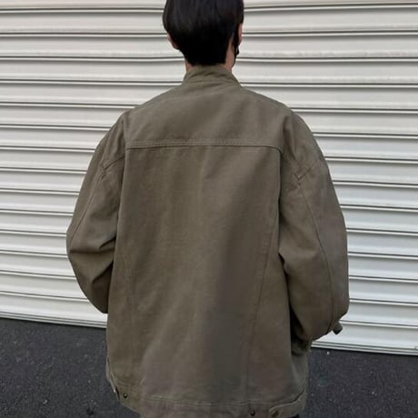トップス メンズ アウター 上着 ジャケット 春秋 立ち襟 #35