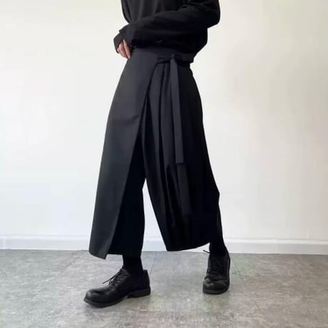 メンズ ボトムス ズボン パンツ レイヤード 暗黒系15