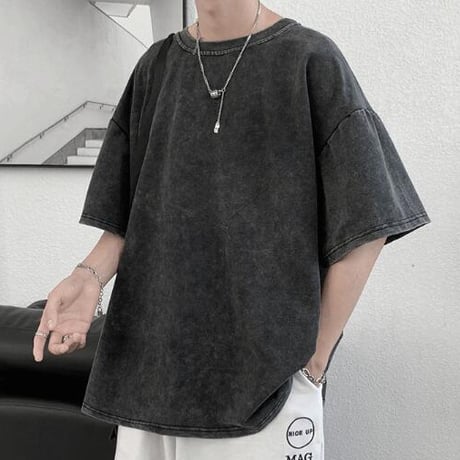 メンズ 半袖 トップス Ｔシャツレトロ カジュアル 夏ファッション