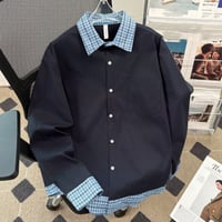トップス メンズ シャツ カジュアルシャツ レイヤード 長袖29