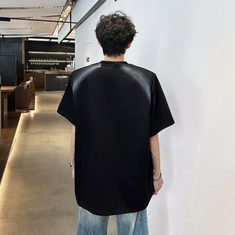 アメリカンレトロ風 Tシャツ 半袖 クルーネック メンズトップス7