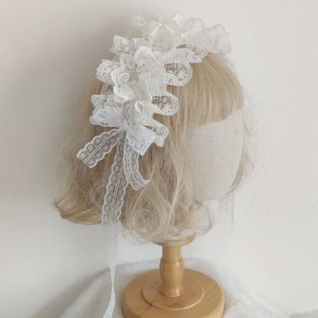 ヘアアクセサリー ロリータファッション ヘアバンド カチューシャ ヘアクリップ ヘアアレンジ
