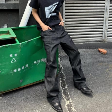 メンズ ボトムス ズボン パンツ ワイドパンツ  デニム ジーンズ26