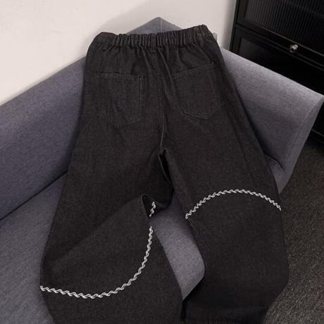 ボトムス ズボン パンツ  デニム ジーンズ ワイドパンツ メンズ26