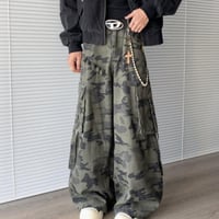秋冬ボトムス ズボン パンツ カーゴパンツ  ワイドパンツ  メンズ32