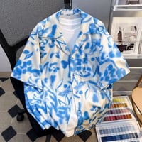シャツ カジュアルシャツ アロハシャツ 絞り染 夏 メンズ19