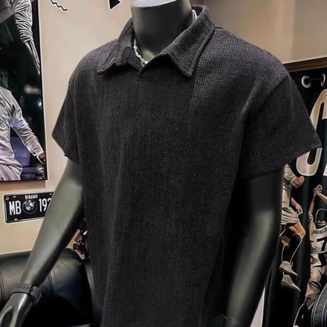 夏カジュアル Tシャツ 半袖 ポロシャツ メンズトップス4