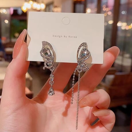 ファッション アクセサリー レディース イヤリング ピアス お洒落 蝶