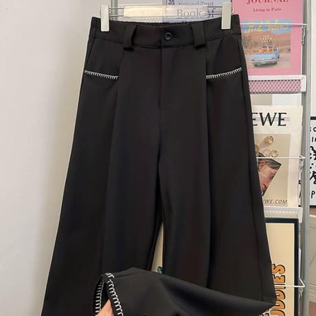 秋冬ボトムス ズボン パンツ スラックス ワイドパンツ27