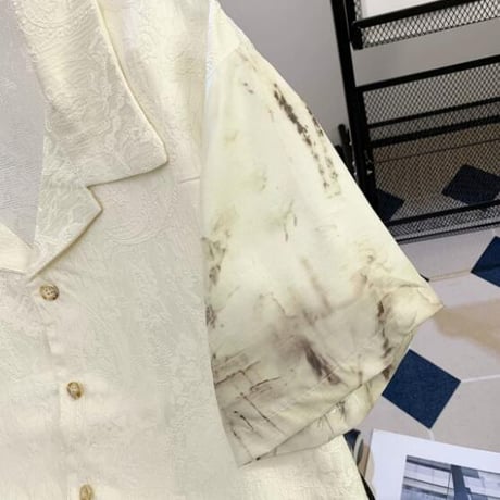 アロハシャツ カジュアルシャツ 半袖 夏 切り替え メンズトップス15