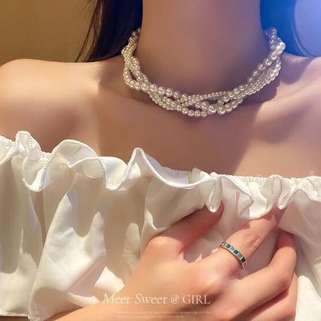 夏 ファッション ジュエリー ハンドメイド ネックレス チョーカー 上品 お洒落