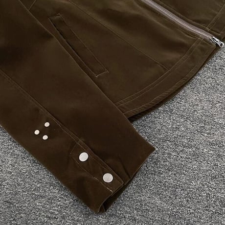 秋冬トップス メンズ   ジャケット アウター 上着 スエード レトロ風19