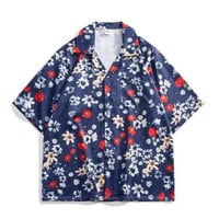 アロハシャツ カジュアルシャツ 半袖 夏 花柄 メンズトップス18