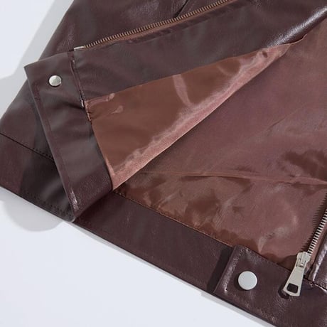 アメリカン風 ジャケット PU  アウター ライダースジャケット 春秋 メンズ31