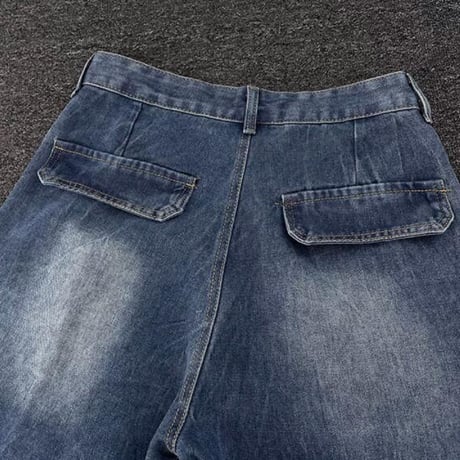 秋冬ボトムス ズボン パンツ メンズ ワイドパンツ デニム ジーンズ38
